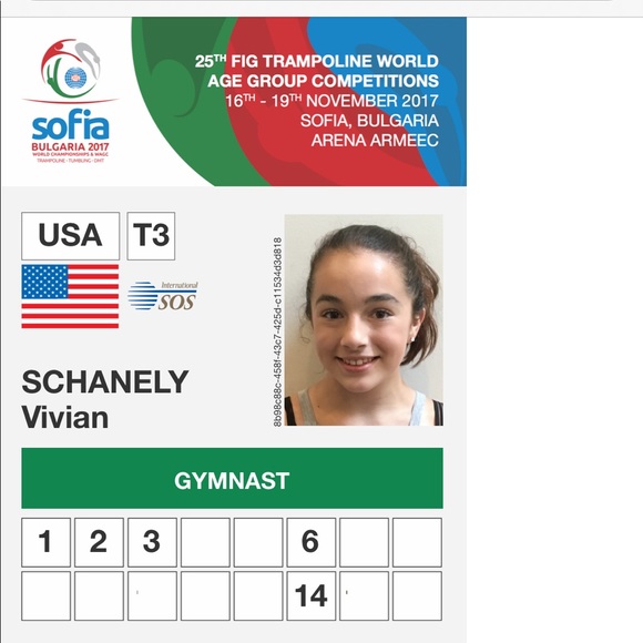 Hand signature from World Champion Gymnast - Picture 9 of 9